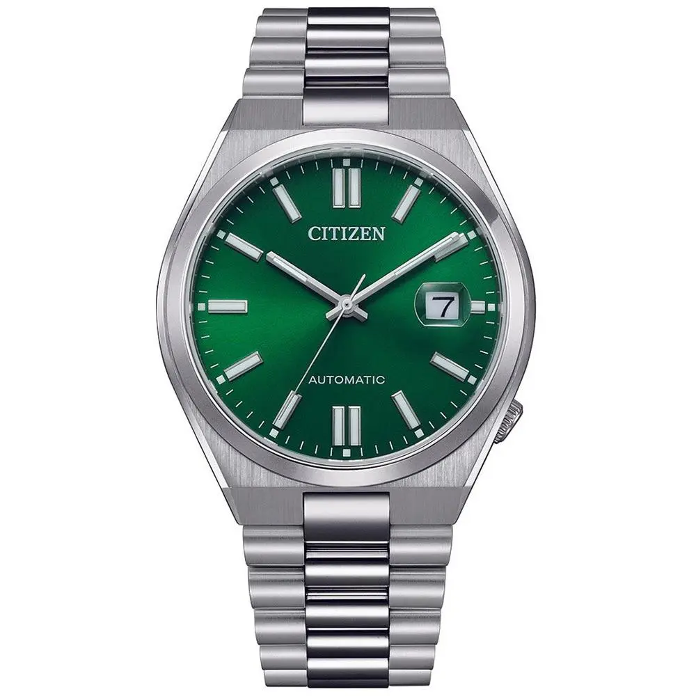 NJ0150-81X Sunray Green Dial Automatic Watch by Citizen