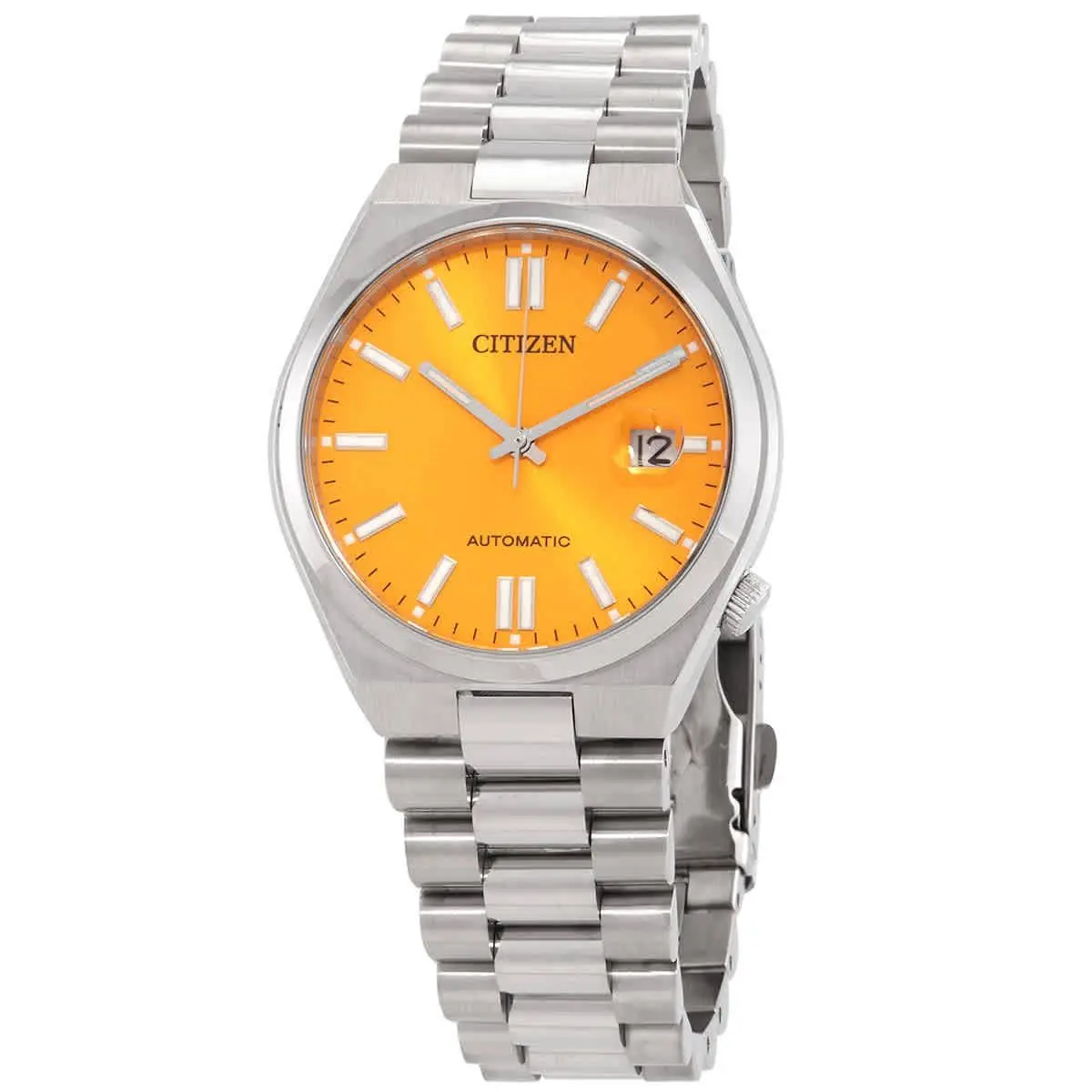 Tsuyosa Automatic Yellow Dial Men`s Watch NJ0150-81Z by Citizen