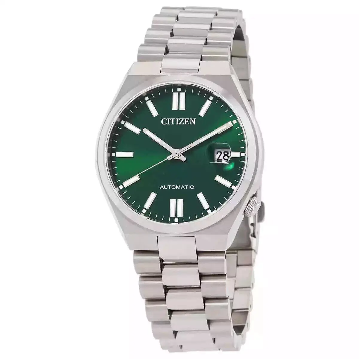 Citizen Men`s Tsuyosa Automatic Green Dial Watch - NJ0150-56X
