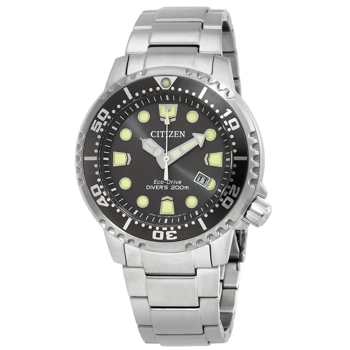 Citizen Promaster Dive Eco-drive Grey Dial Men`s Watch BN0167-50H