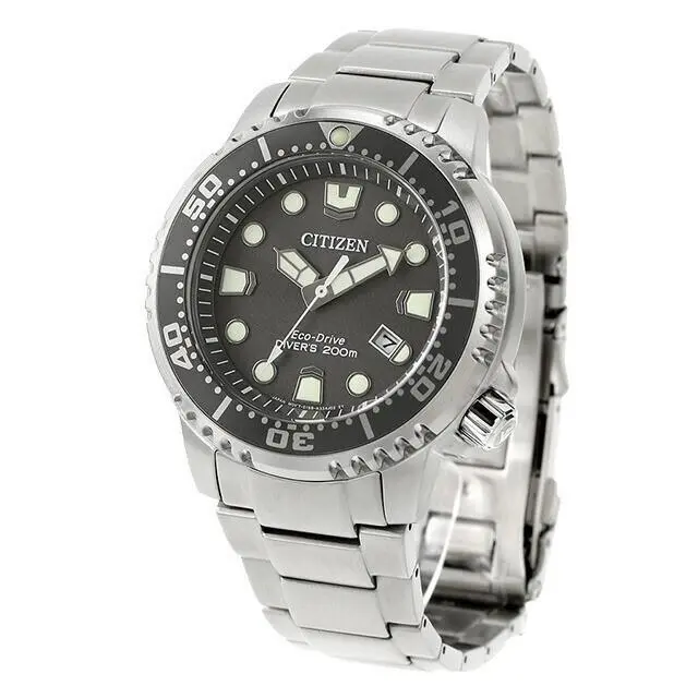 Eco-drive Promaster Diver Men`s Watch Gray Dial BN0167-50H by Citizen