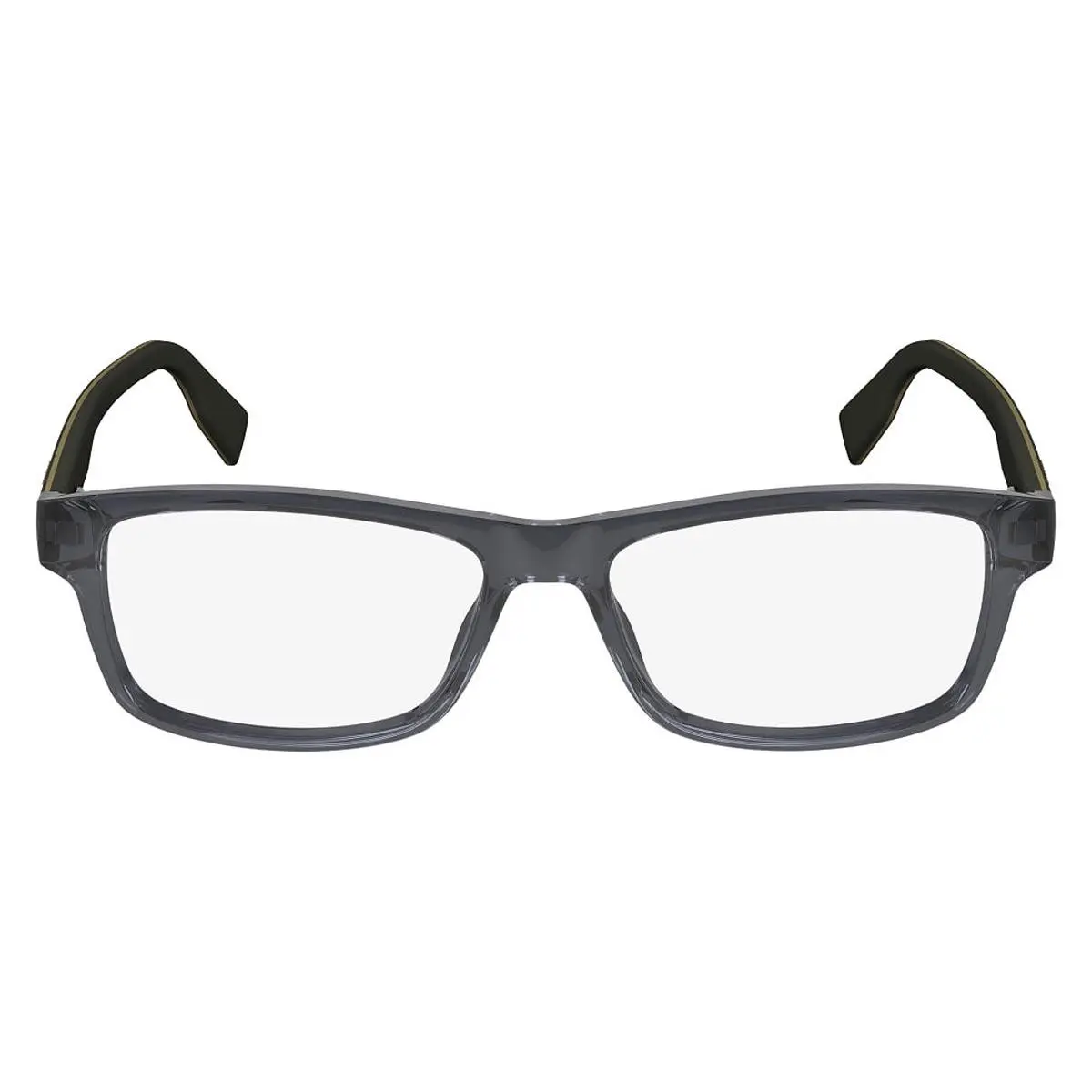 Lacoste Lac Eyeglasses Men Transparent Gray 035 55mm
