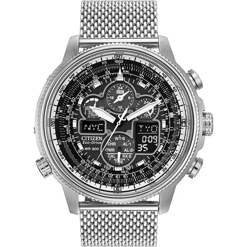 Citizen Eco Drive Promaster Navihawk A-t Radio Controlled Watch JY8030-83E