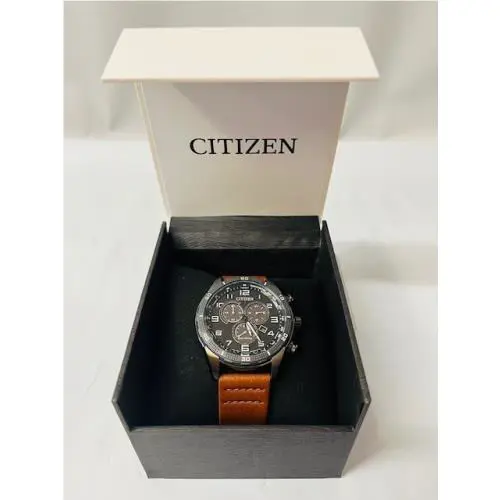 Citizen Eco Drive Chronograph Men`s Watch AT2447-01E