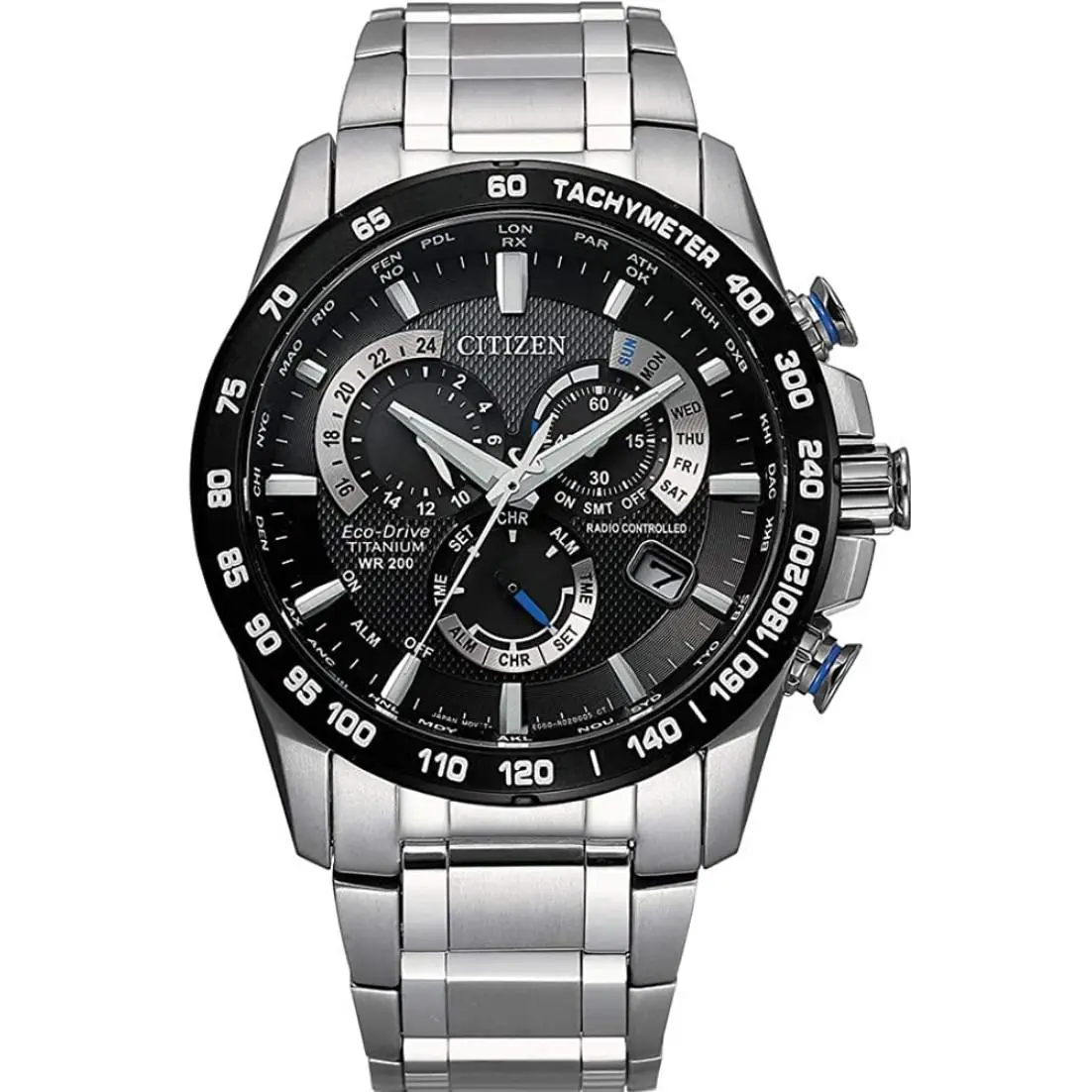 Super Titanium Eco-drive Pcat Men`s Watch CB5908-57E Ships Today by Citizen