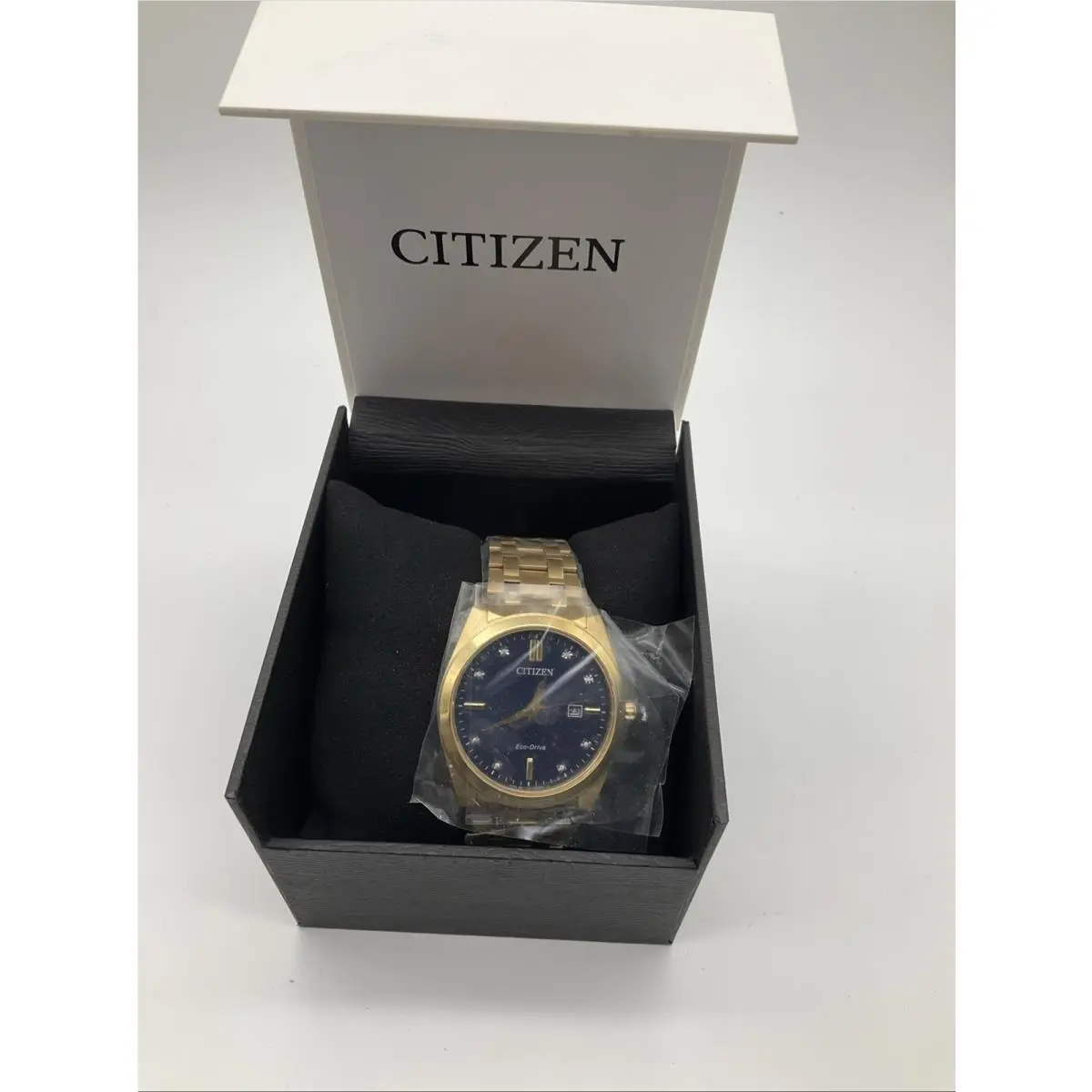 Men`s Corso Eco-drive Diamond Blue Dial Watch - BM7103-51L by Citizen