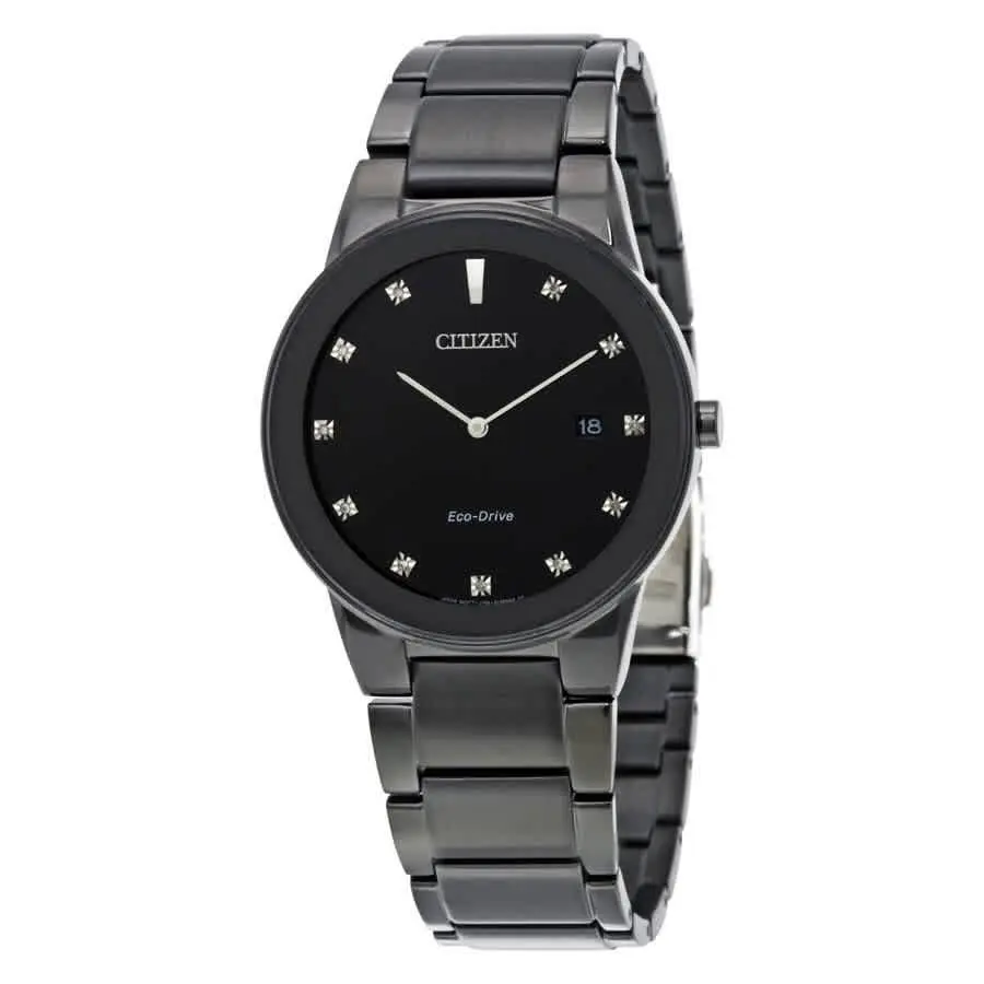 Citizen Axiom Black Dial Men`s Watch AU1065-58G