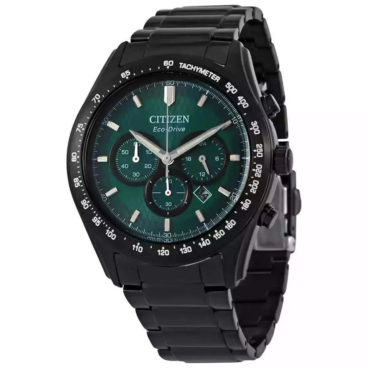 Eco-drive Chronograph Green Dial Men`s Watch CA4455-86X by Citizen