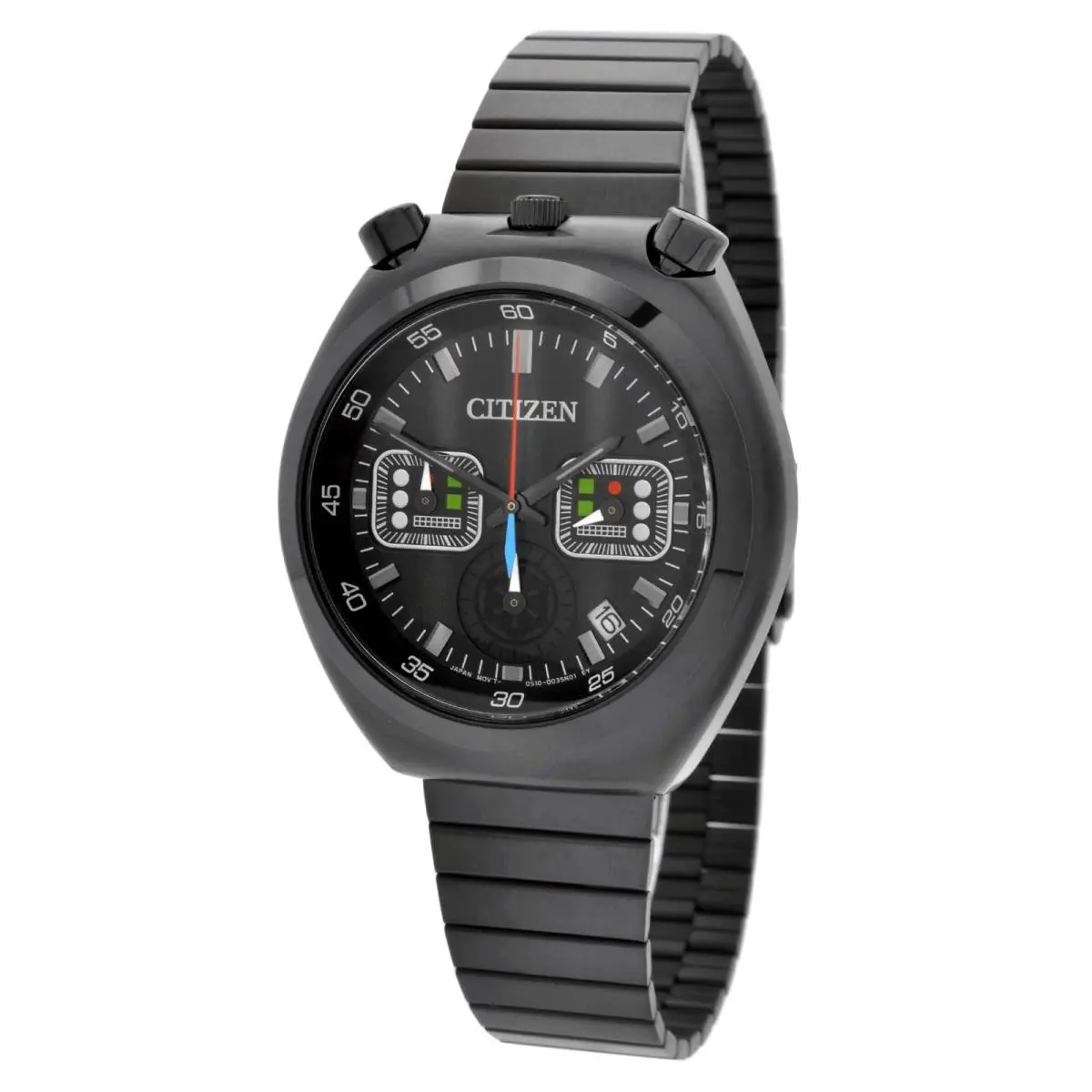Men`s Watch Tsuno Star Wars Darth Vader Chrono Black Bracelet AN3669-52E by Citizen