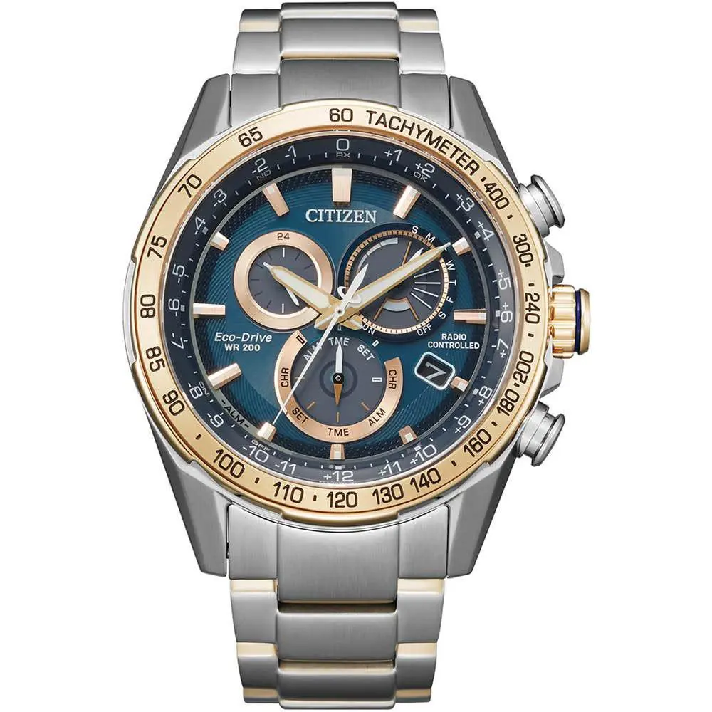 Citizen Eco Drive Pcat Radio Controlled Chrono. Perpetual Watch CB5916-59L