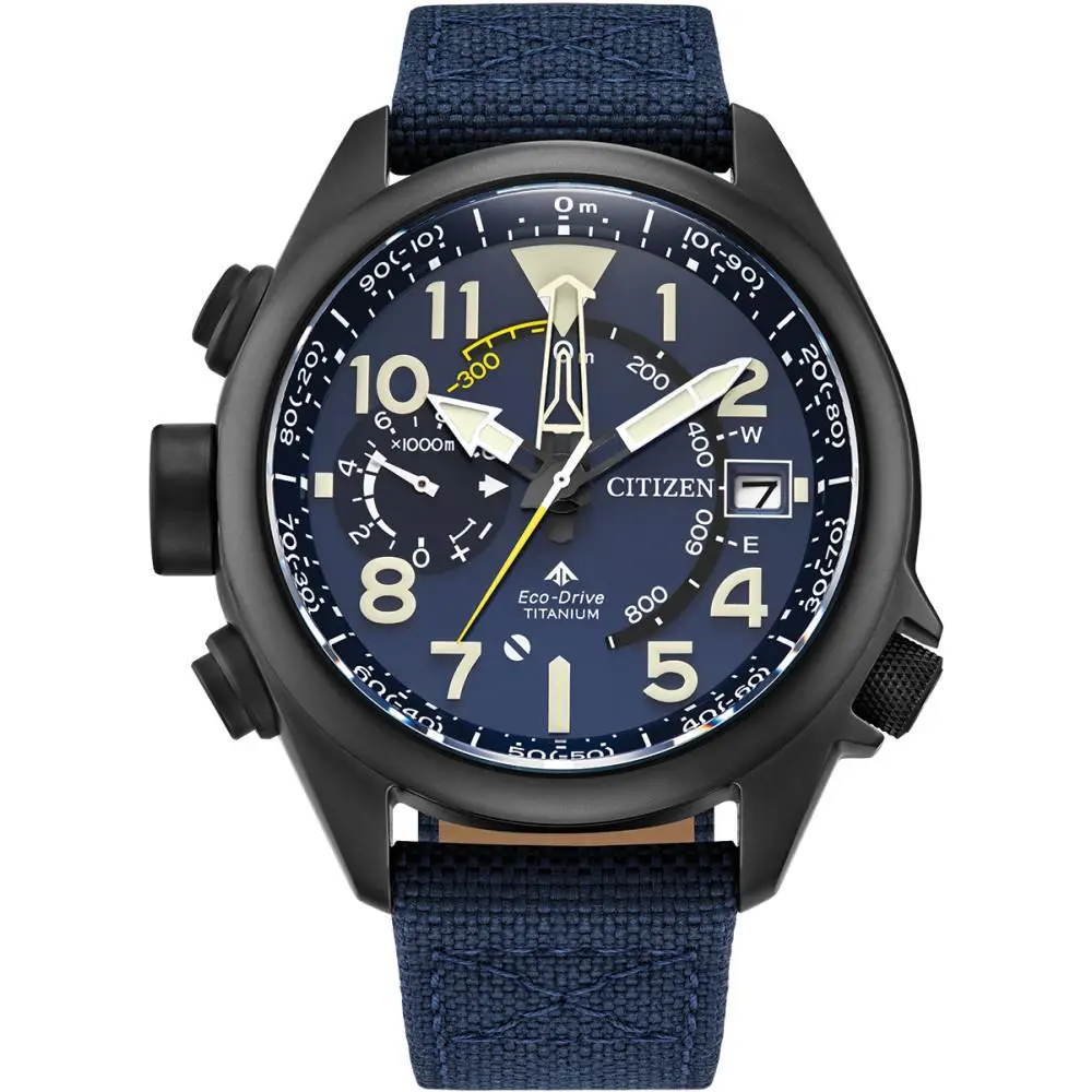 Eco Drive Promaster Land Altichron Titaniun 200M Watch BN4065-07L by Citizen