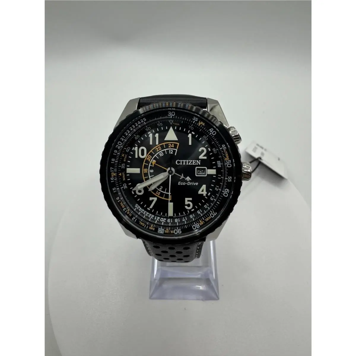 Eco-drive Black Men`s Watch - BJ713502E by Citizen