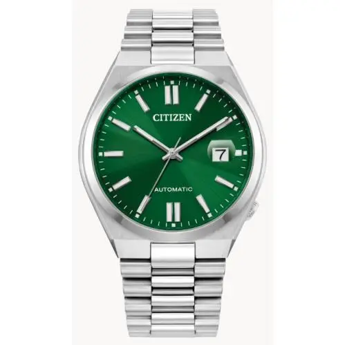 NJ0150-56X Tsuyosa Automatic Men`s Watch Green Dial 40mm by Citizen