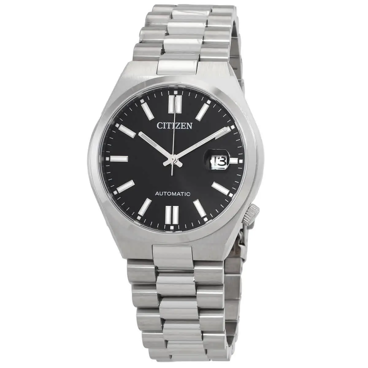 Tsuyosa Automatic Black Dial Men`s Watch NJ0150-81E by Citizen