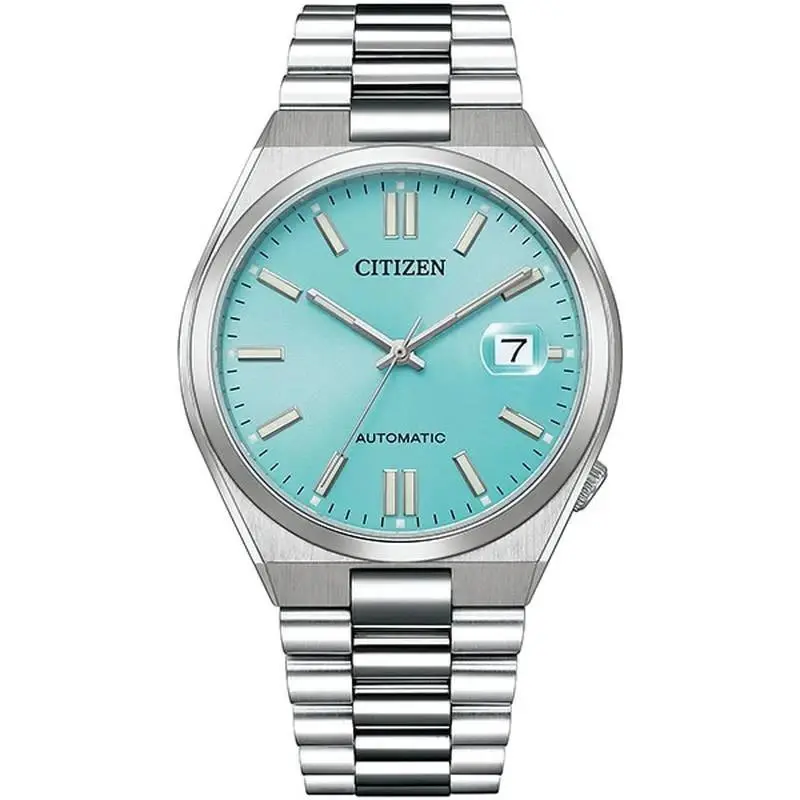 Tsuyosa Sky Blue Dial Stainless Watch Model NJ0151-88M by Citizen
