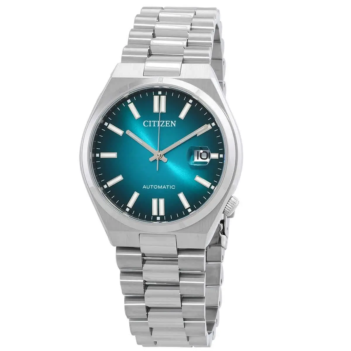 Citizen Tsuyosa Automatic Blue Dial Men`s Watch NJ0151-88X - Blue, Dial: Blue, Band: Silver