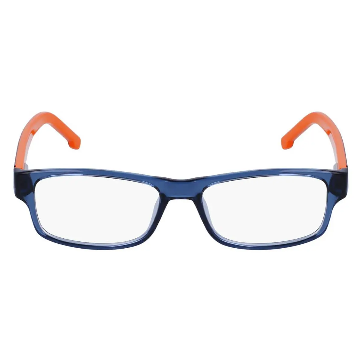 Lacoste Lac Eyeglasses Men Blue Steel/orange 421 51mm