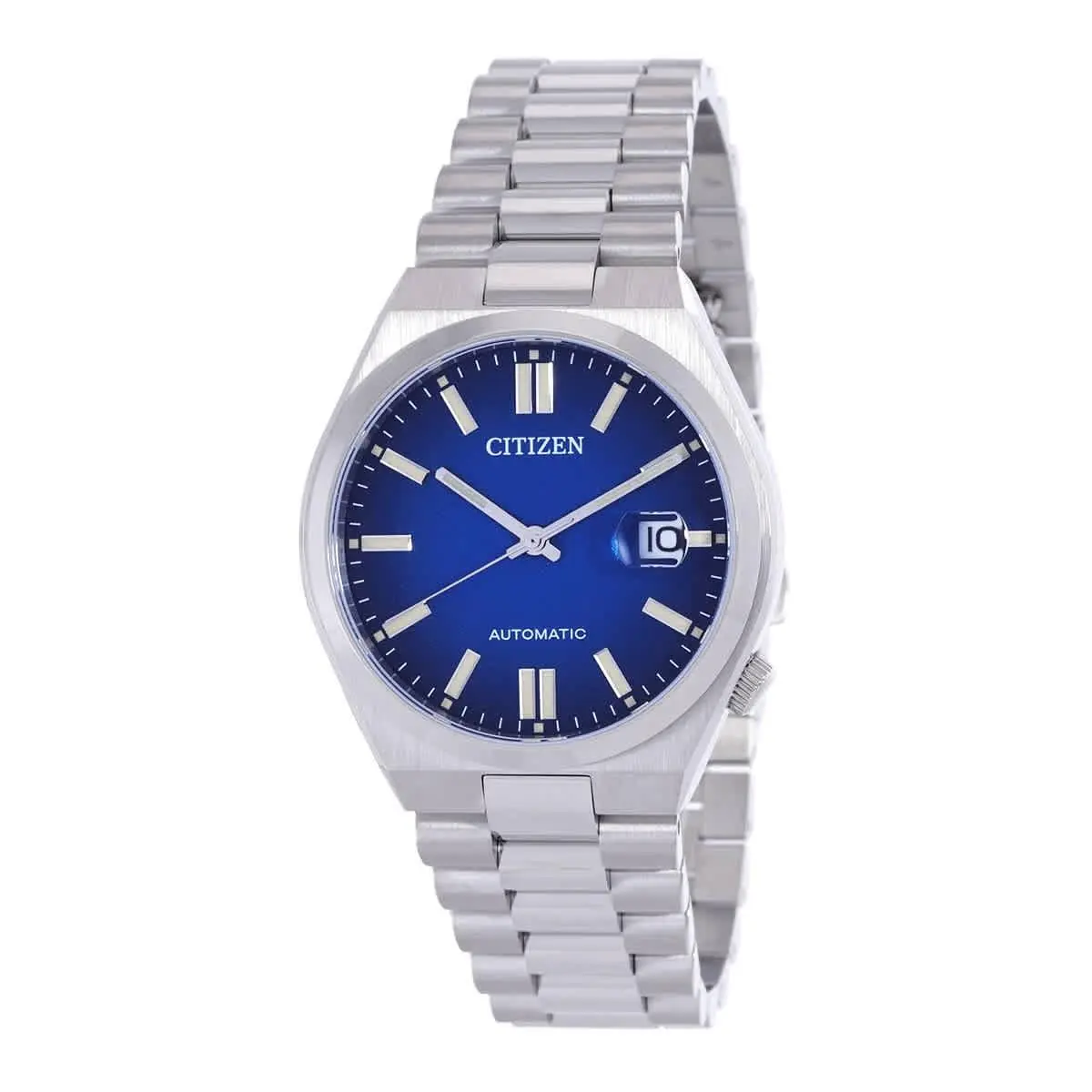 Citizen Tsuyosa Automatic Blue Dial Men`s Watch NJ0151-88L - Blue, Dial: Blue, Band: Silver
