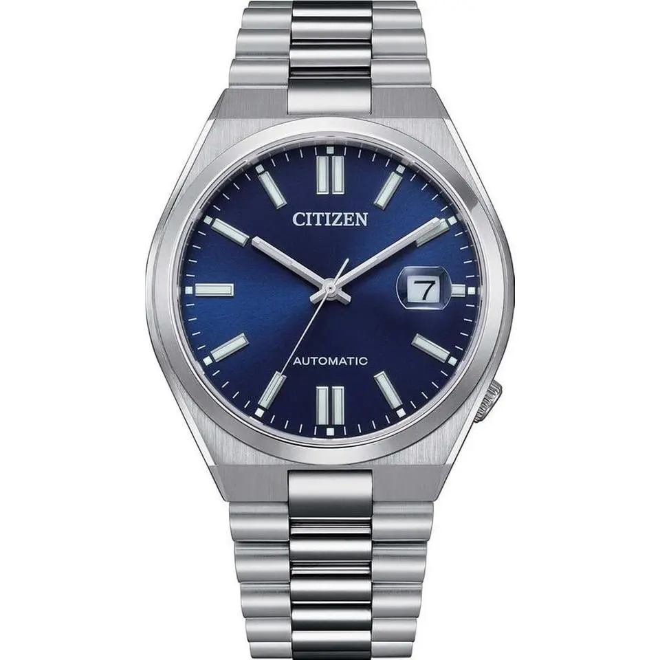 Citizen Men`s Tsuyosa Automatic Blue Dial Watch- NJ0150-81L