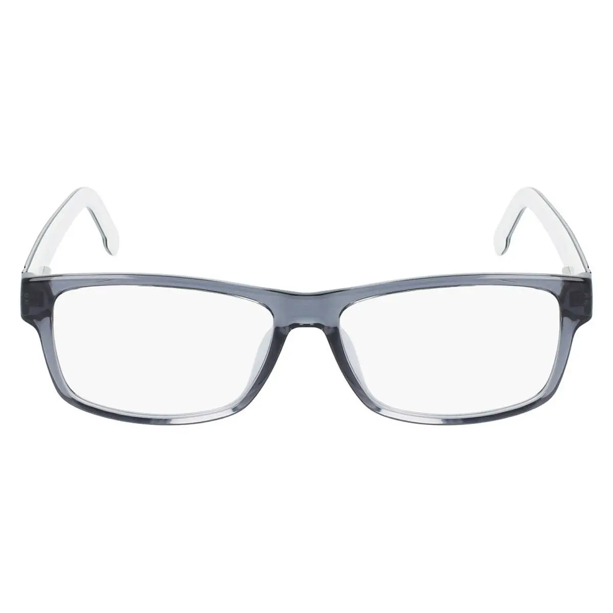 Lacoste L2707 Eyeglasses Men Gray Rectangle 53mm