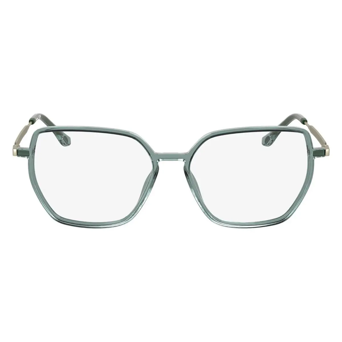 Lacoste L2981 Eyeglasses Female Transparent Azure 55mm
