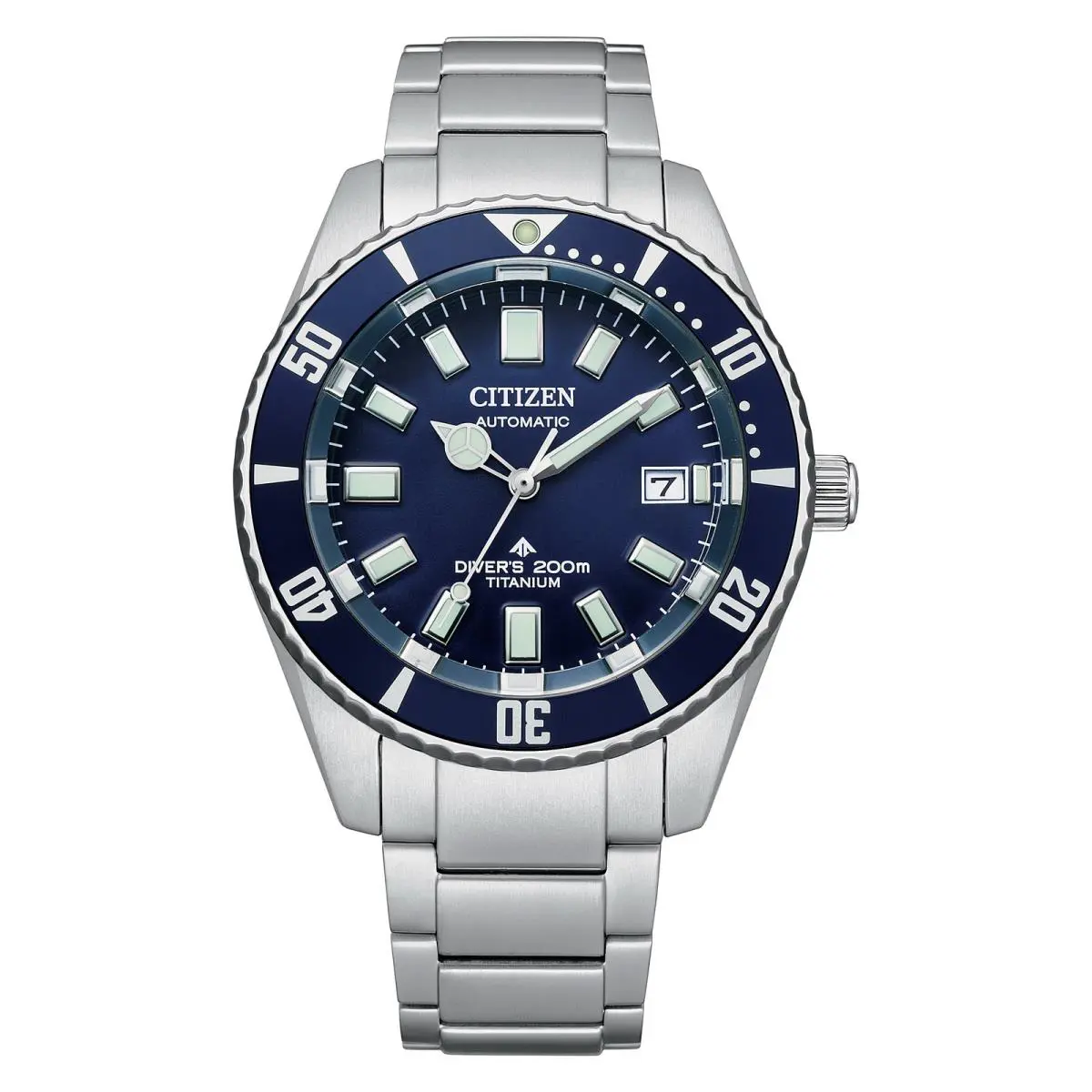 Citizen Promaster Fujitsubo 41MM Automatic - NB6021-68L Mens Watch - Dial: Blue, Band: Silver