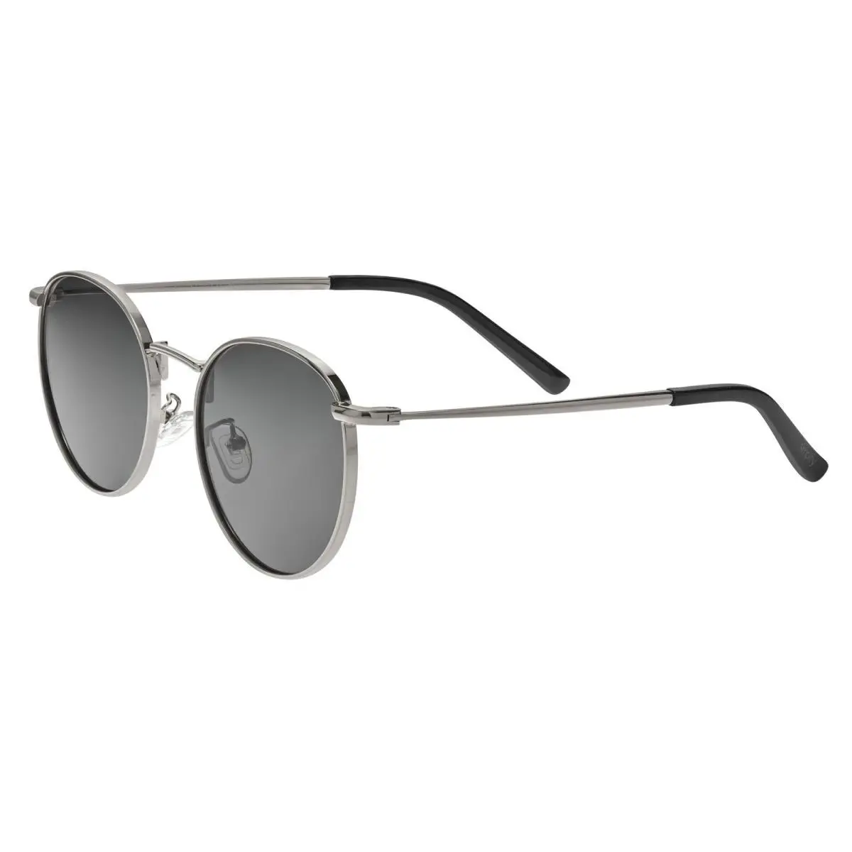Dade Polarized Sunglasses - Silver/silver by Simplify