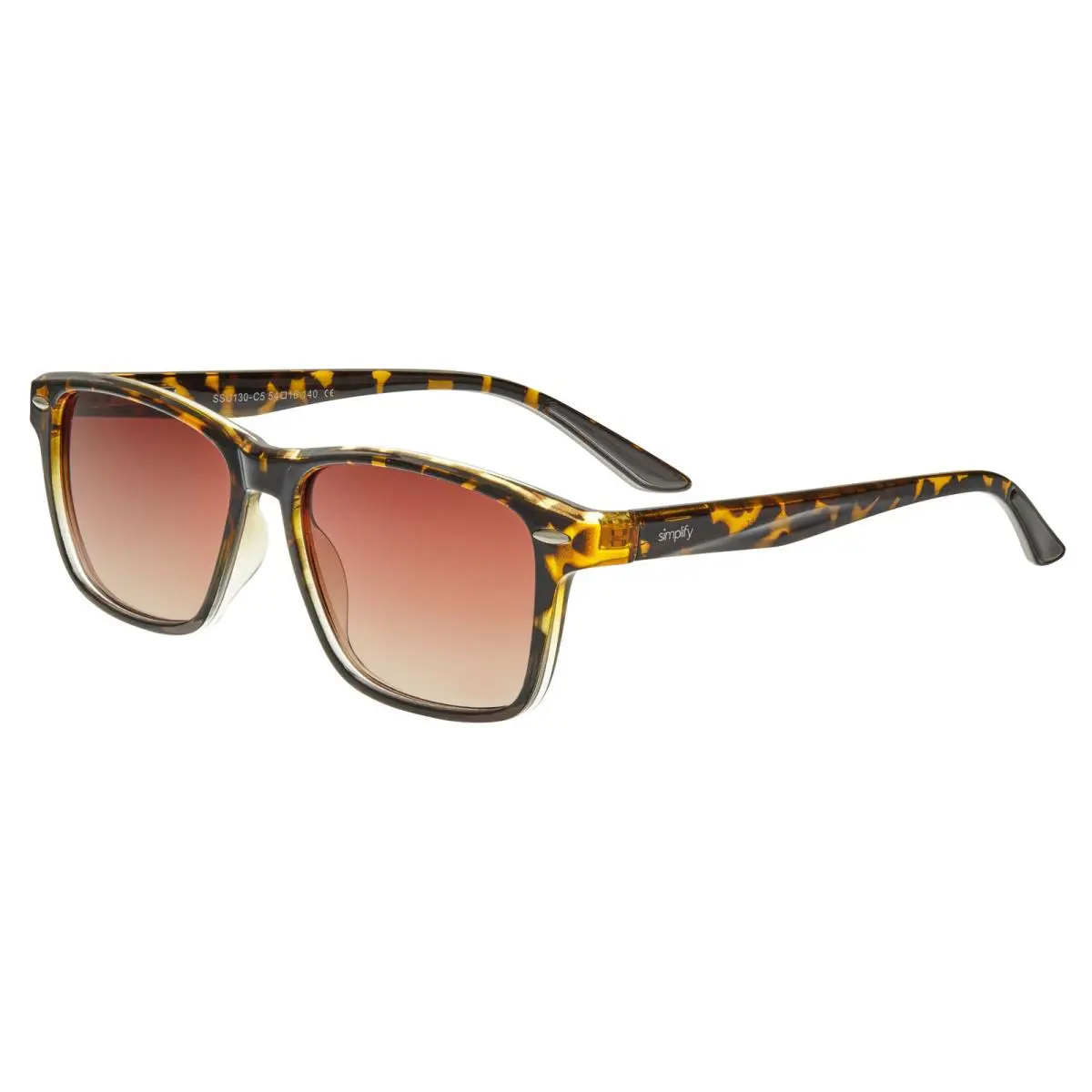 Wilder Polarized Sunglasses - Tortoise/brown by Simplify