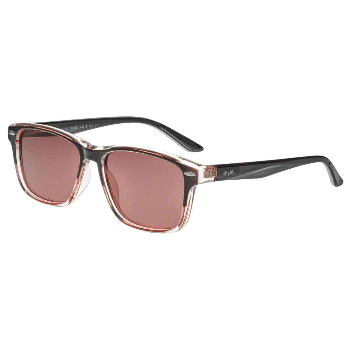 Wilder Polarized Sunglasses - Pink/pink by Simplify