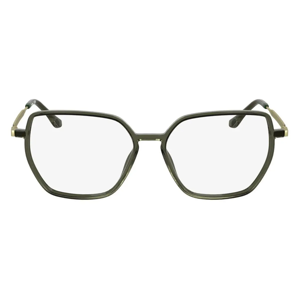 Lacoste L2981 Eyeglasses Female Transparent Khaki 55mm