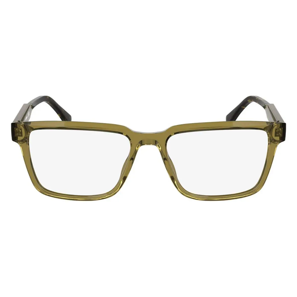 Lacoste L2976 Eyeglasses Male Transparent Sand 55mm