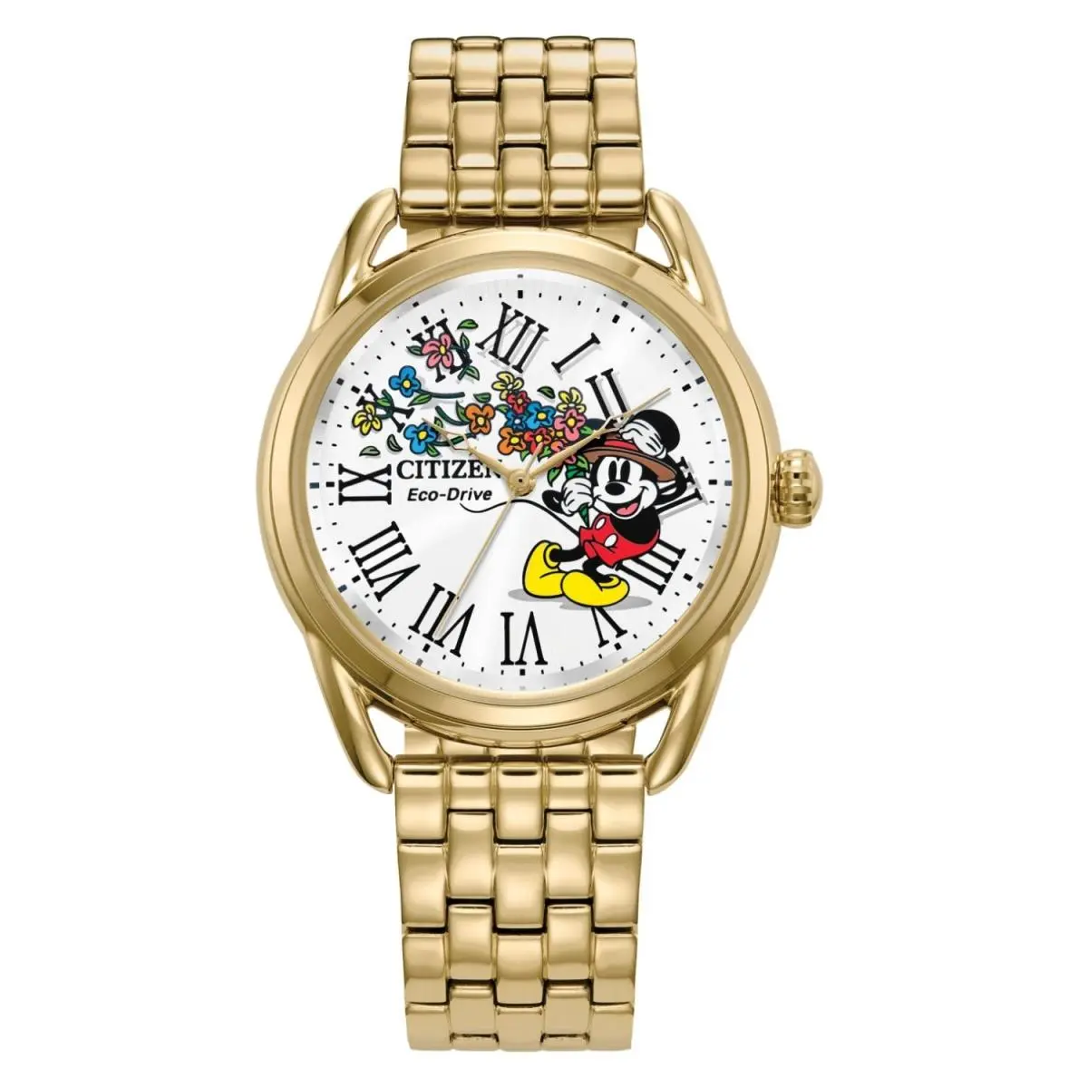 Citizen Women`s Mickey White Dial Watch - FE7093-57W