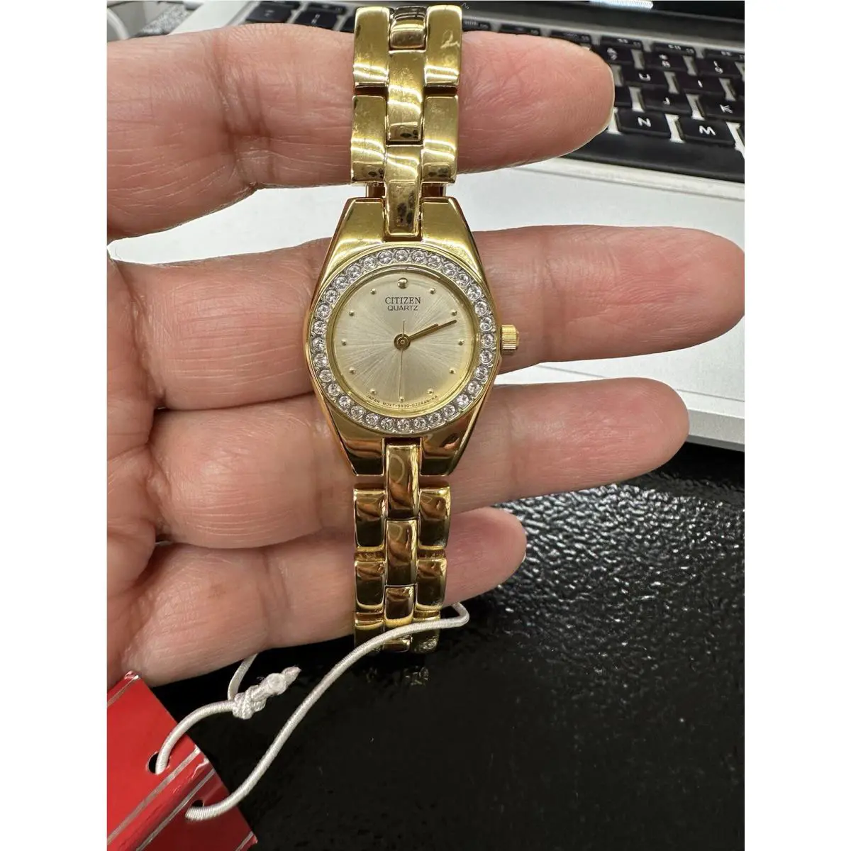 Citizen Ladies Quartz EJ4132-56P Gold Plated Watch