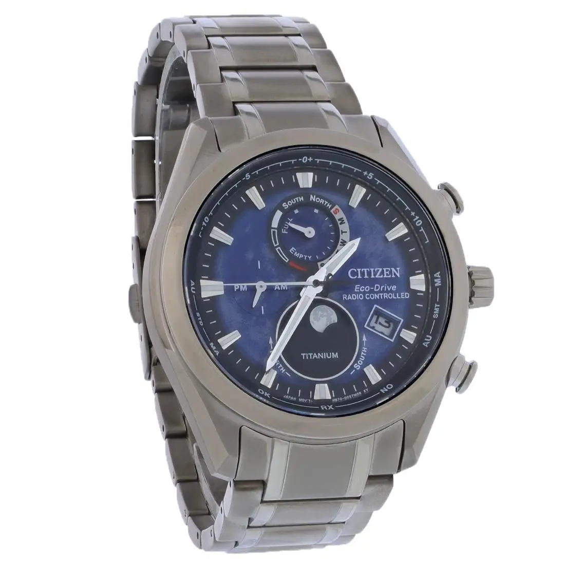 Tsuki-yomi A-t Men`s Eco-drive Chronograph Watch BY1010-57L by Citizen