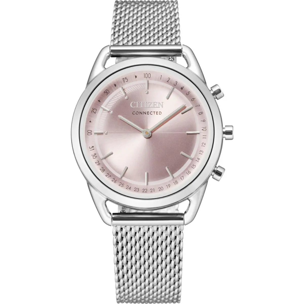 Citizen Connected Steel Mesh Bracelet Women`s Watch HX0000-59X