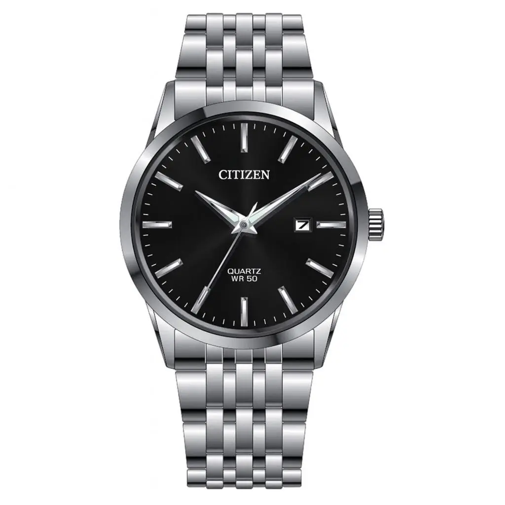 Men`s Dress Quartz Stainless Steel Watch BI5000-87E by Citizen