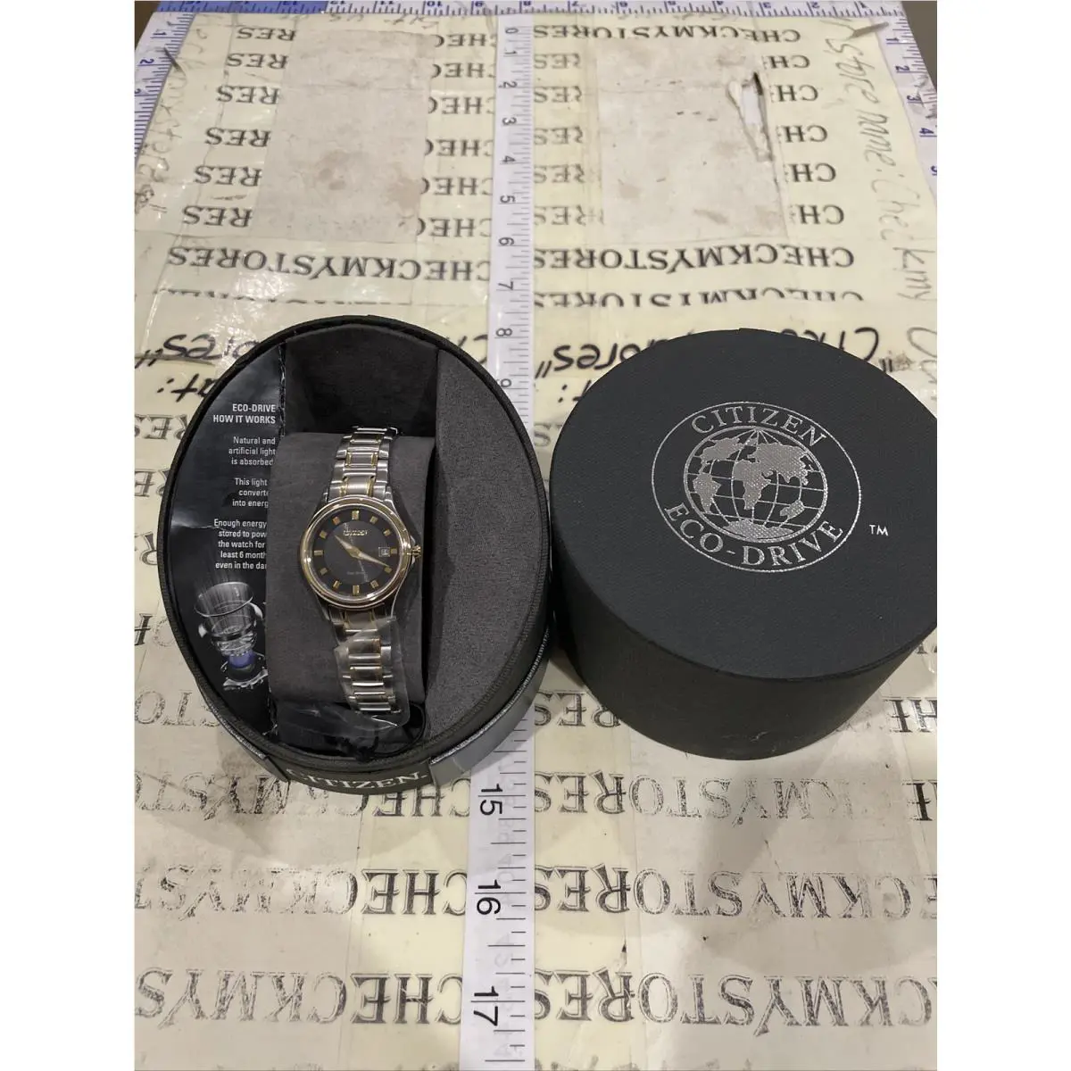 Citizen Women`s Quartz Stainless Steel Watch GA1039-53E