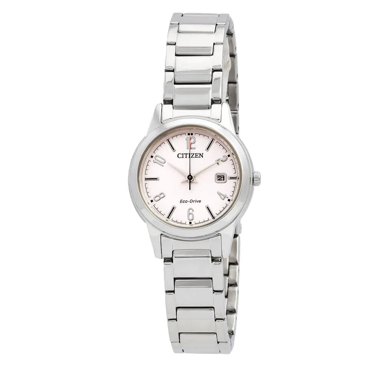 Lady Eco-drive Pink Dial Watch FE1241-71Z by Citizen