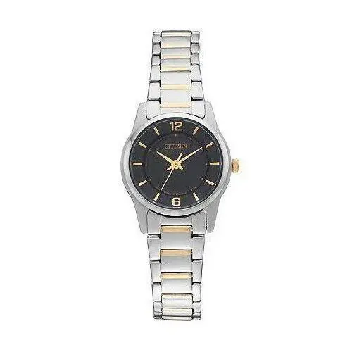 Citizen ER0184-53E Two Tone Black Womens Classic Dress Watch