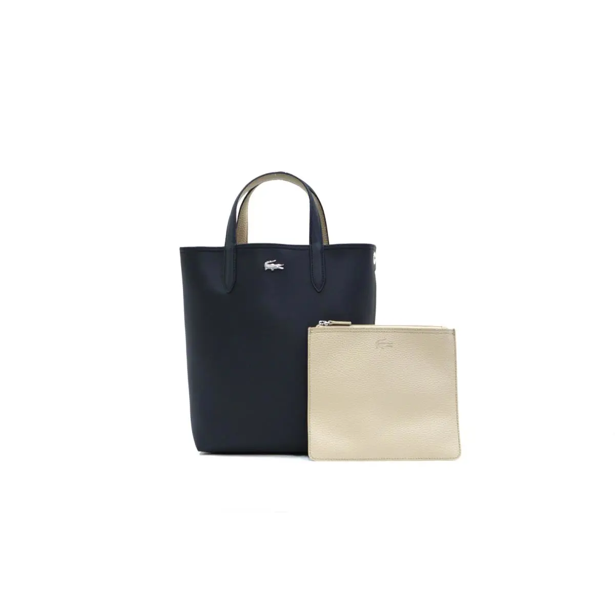 Vertical Shopping Bag - Black by Lacoste