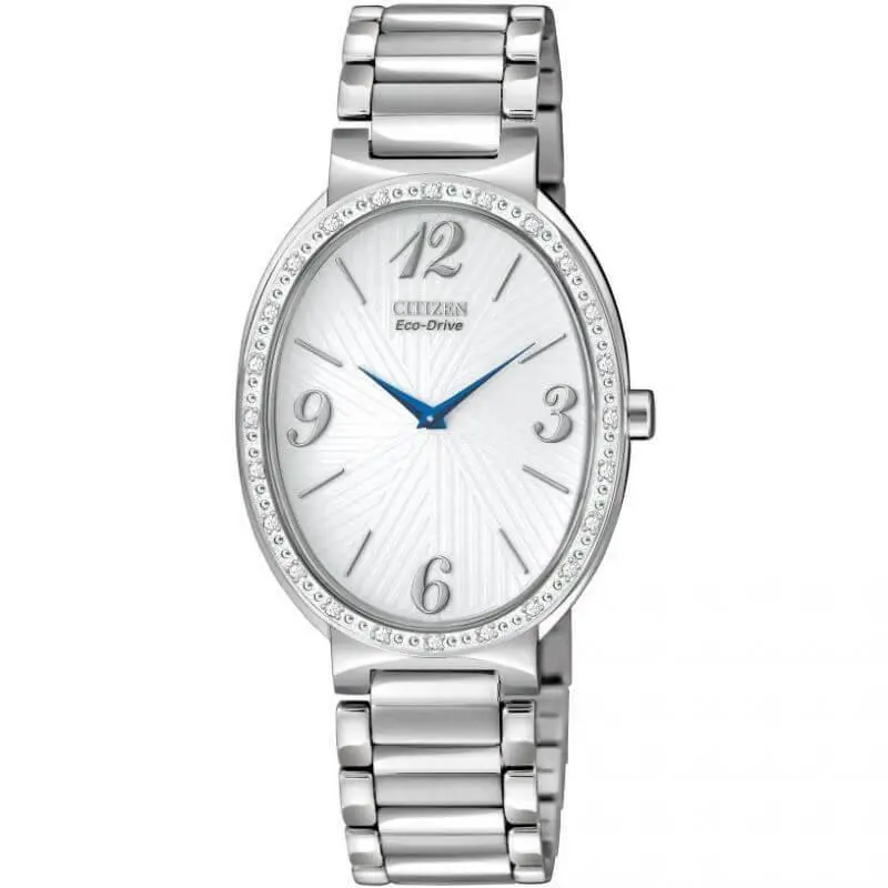 Citizen Allura EX1220-59A Ladies 27mm White Dial Watch