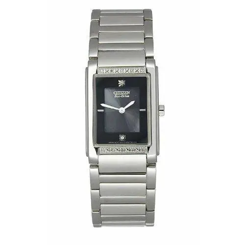 Citizen Eco Drive Diamond Bracelet Women`s Watch BL6020-58E