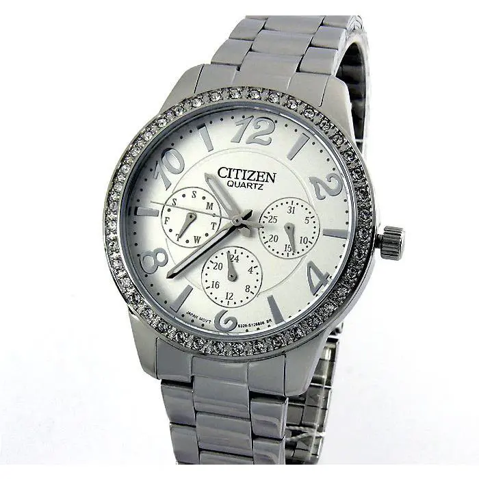 Citizen ED8120-54A Ladies Japan Made Multifunction 38mm Super