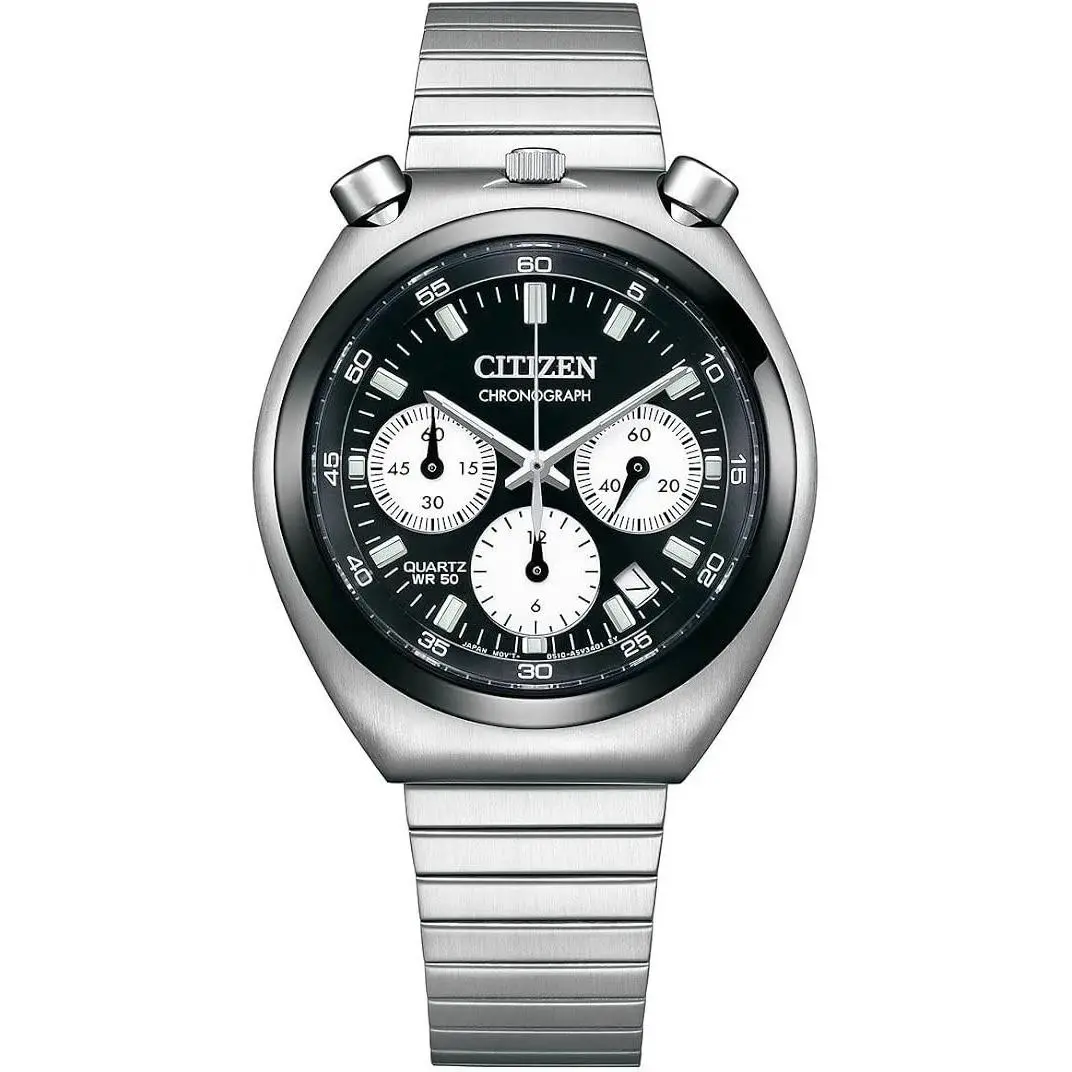 Record Label Tsuno AN3660-81E Bullhead Chronograph by Citizen