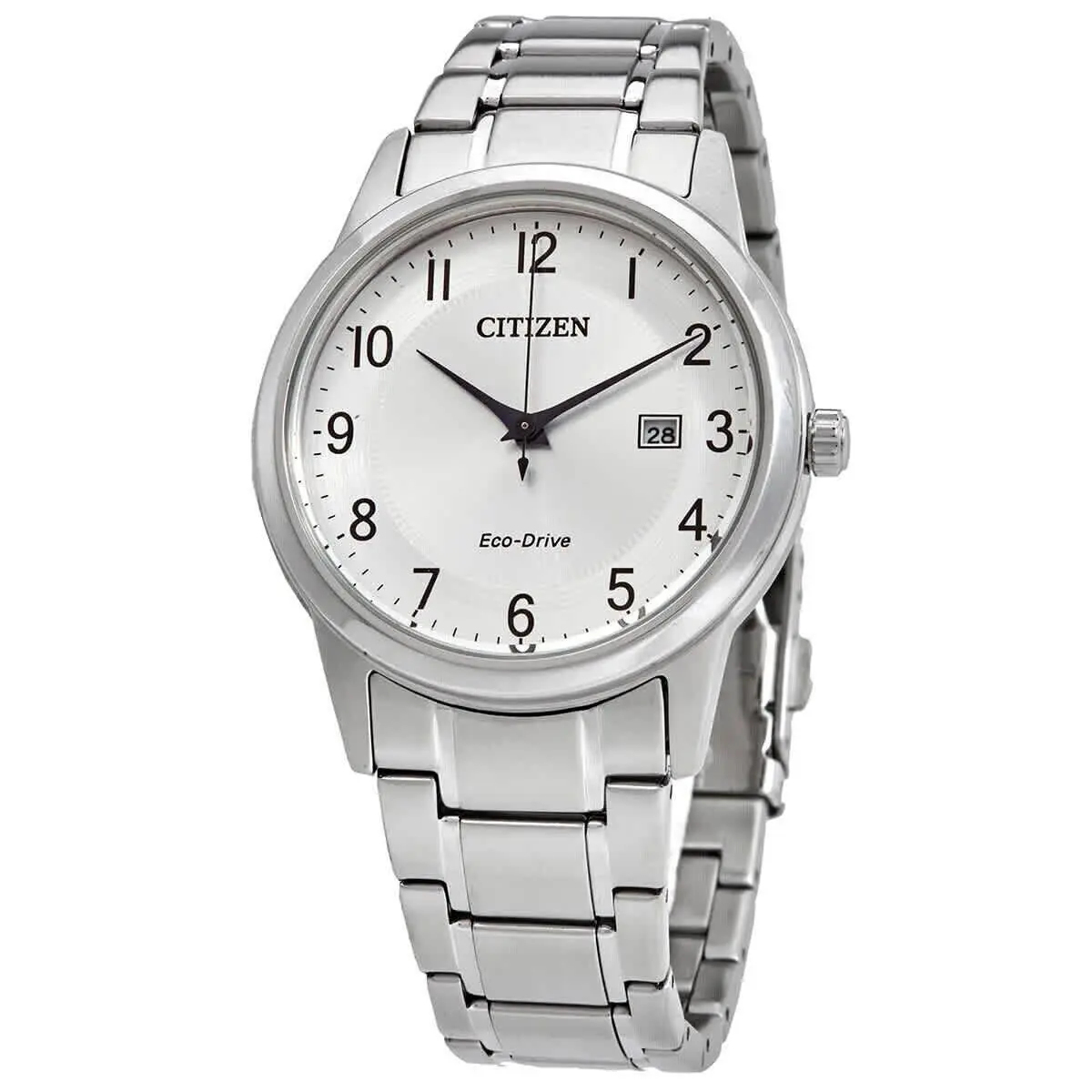 Citizen Men`s Eco-drive Stainless Steel Watch AW1231-58B