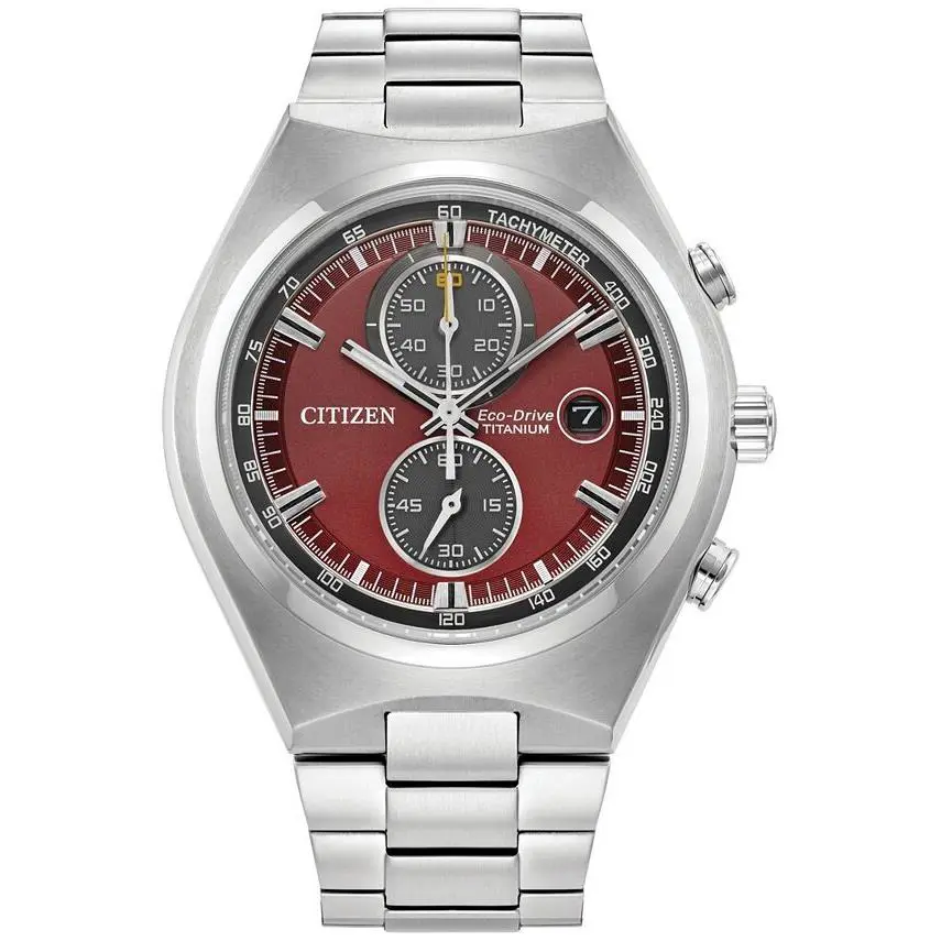Citizen CA7090-87X Exclusive Brycen Super Titanium Chronograph Men`s Watch