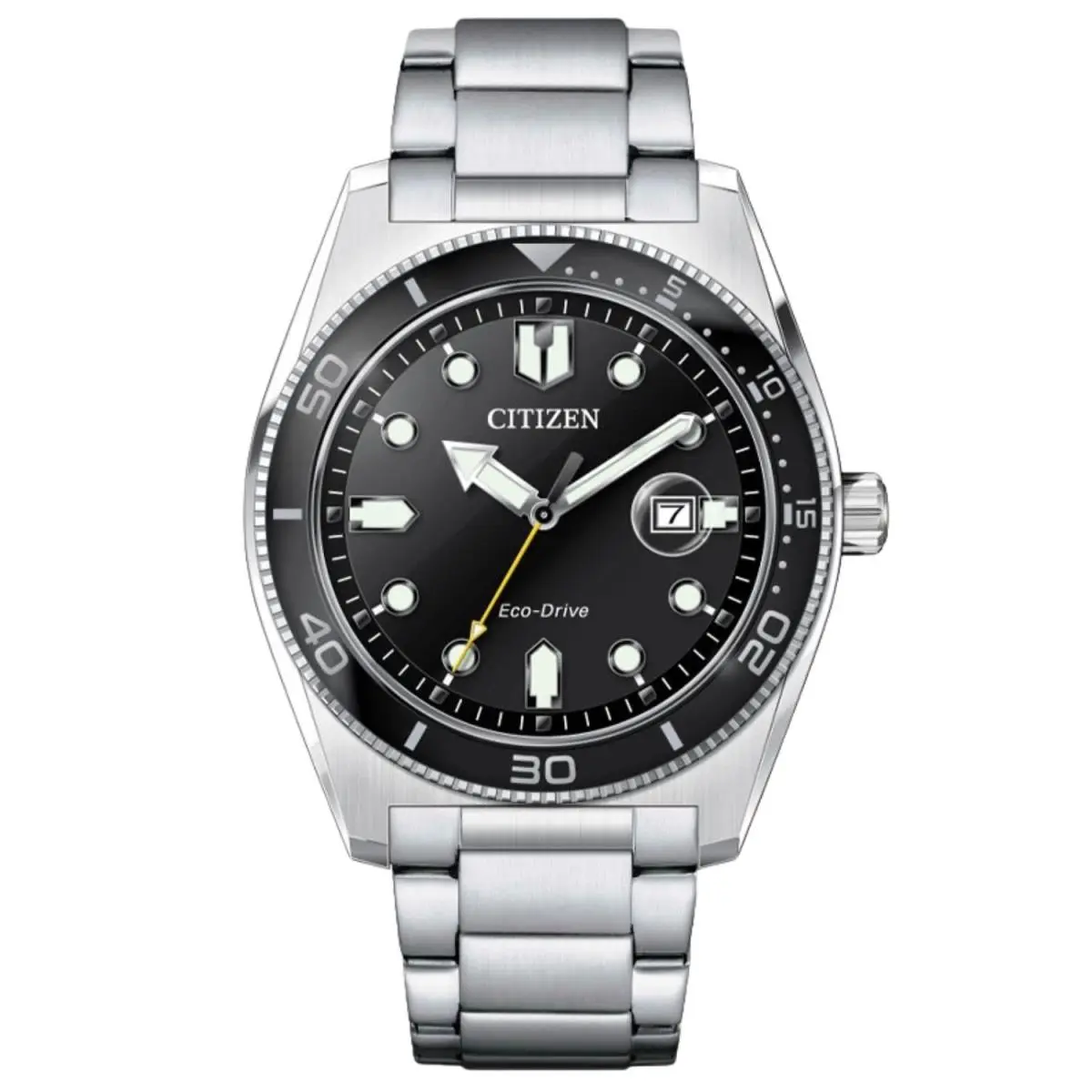 Men`s Marine Black Dial Watch - AW1760-81E by Citizen