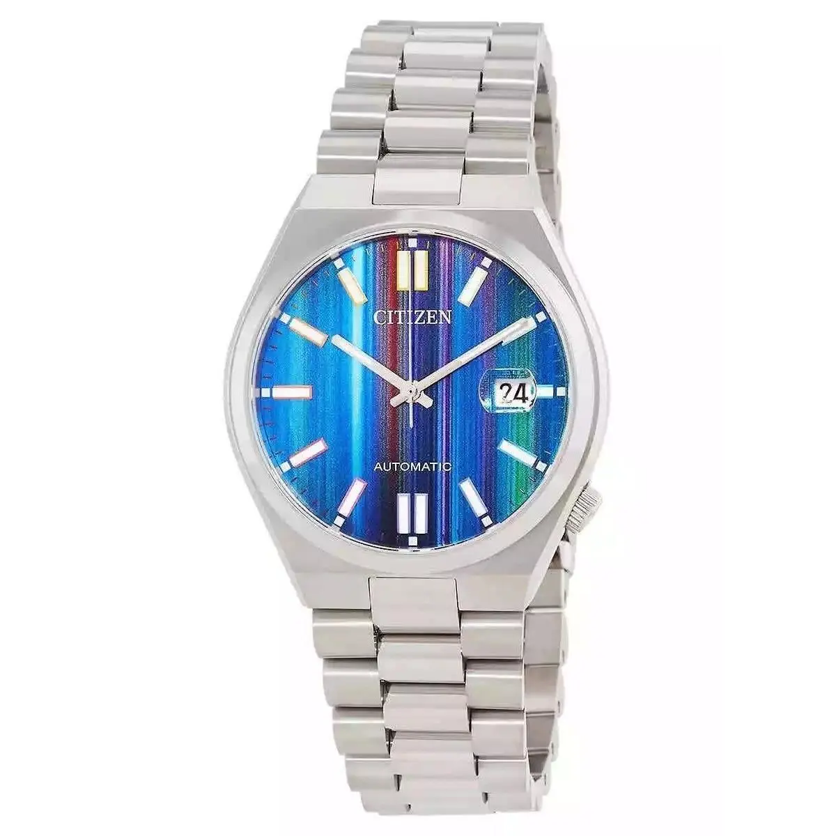 Citizen Tsuyosa Stainless Steel Multicolor Dial Automatic NJ0151-53W Men`s Watch