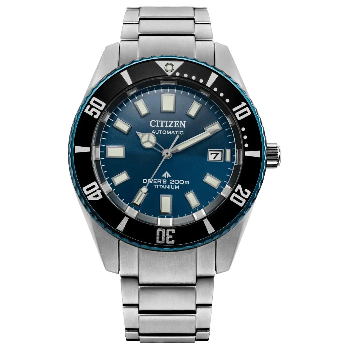 Citizen Men`s Promaster Marine Automatic Blue Dial Watch - NB6026-56L - Blue