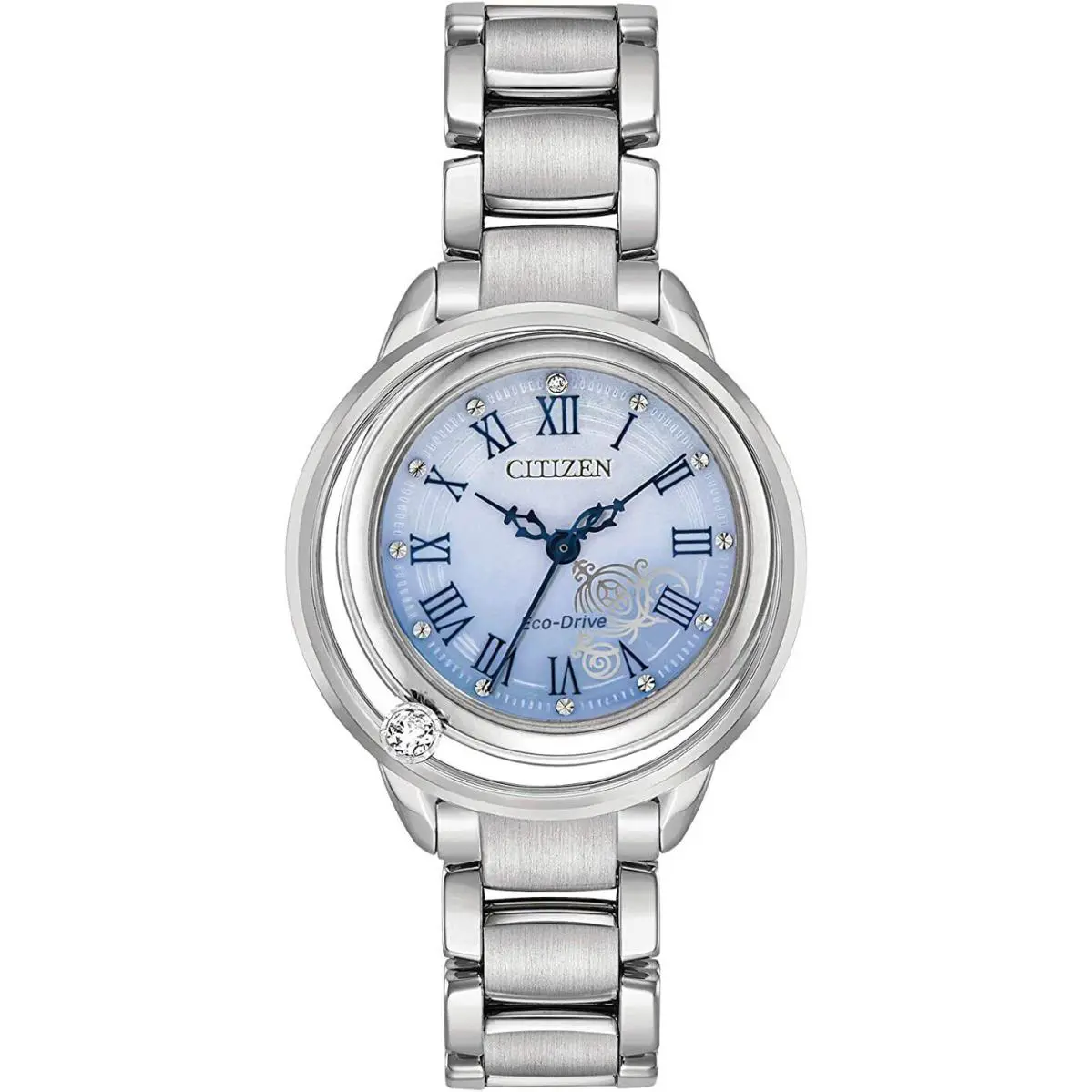 Citizen EW5510-53N Cinderella Disney Princess Mop Dial Diamond Womens Watch